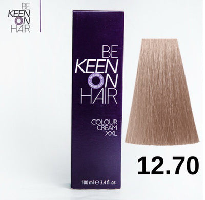 Keen Hair Color (12.70 Ultra Light Natural Brown Pearl )