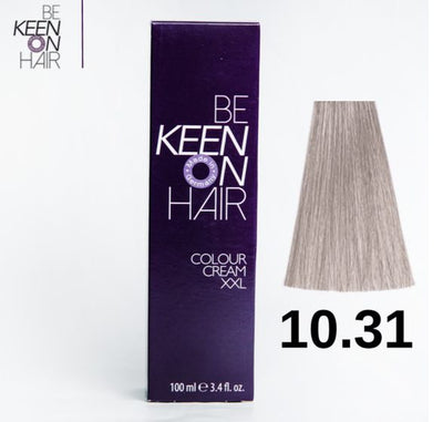 Keen Hair Color (10.31 Ultra Light Golden Ash Blonde)