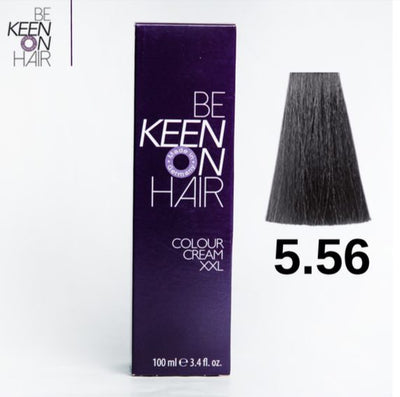 Keen Hair Color (5.56 Light Brown Mahogany Red)