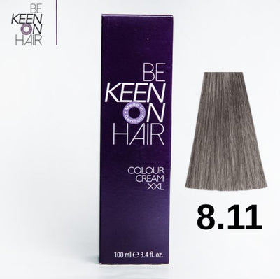 Keen Hair Color (8.11 Light Intense Ash Blonde)