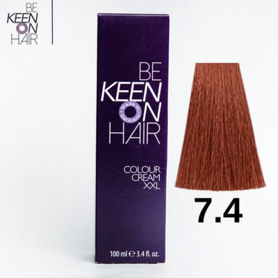 Keen Hair Color (7.4 Natural Copper Blonde)