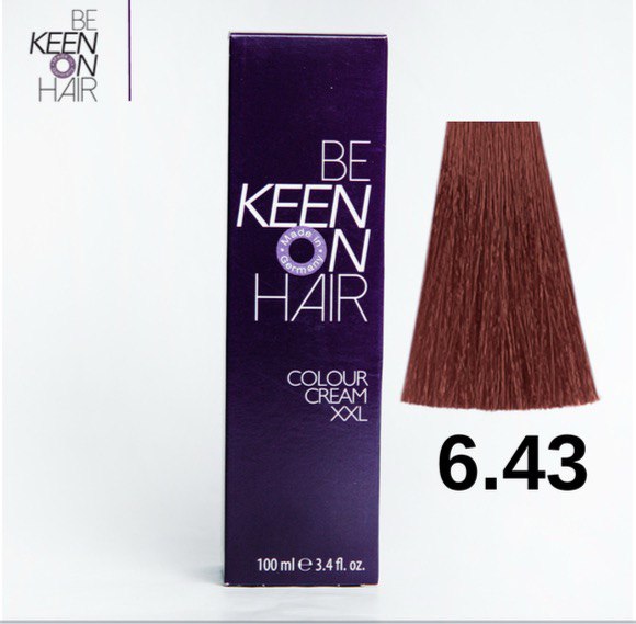 Keen Hair Color (6.43 Dark Copper Golden Brown)