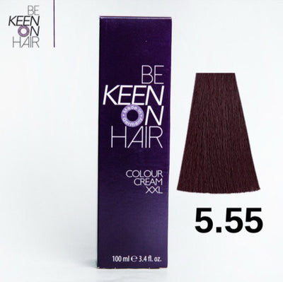 Keen Hair Color (5.55 Intense Mahogany Brown)