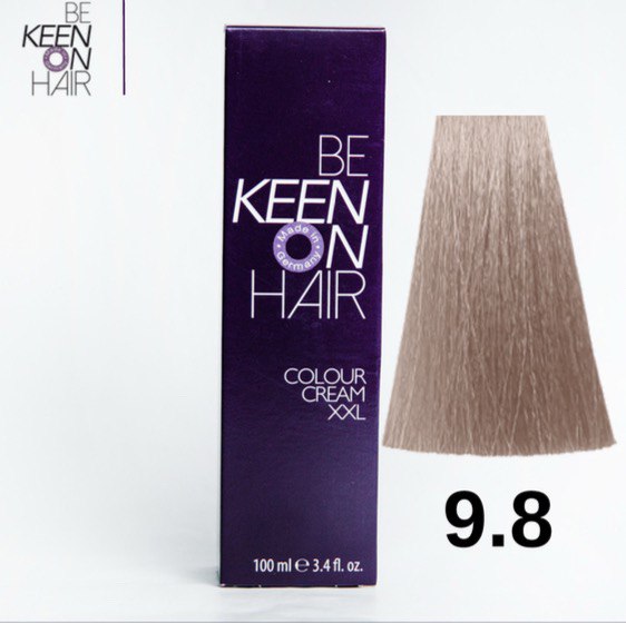 Keen Hair Color ( 9.8 Hellblond Perl )